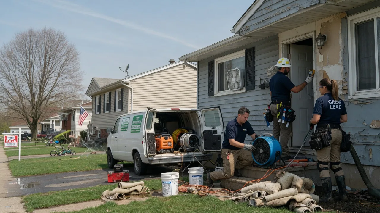 Flood Cleanup in Louisiana, MO near me