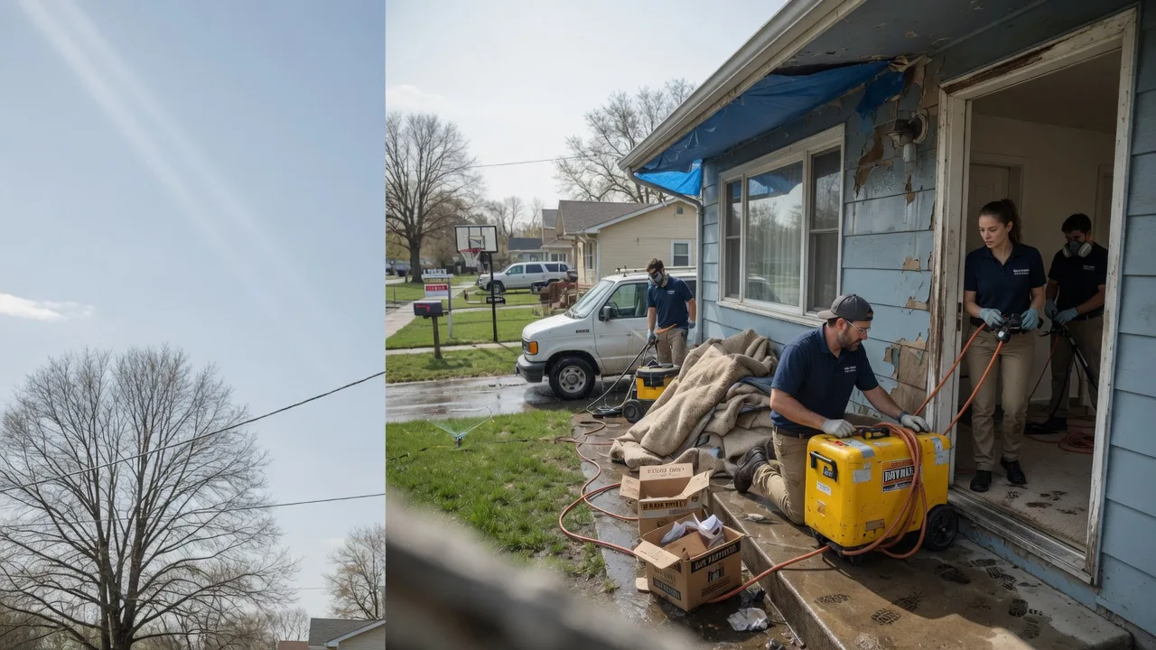 Basement Flood Cleanup in Louisiana, MO near me